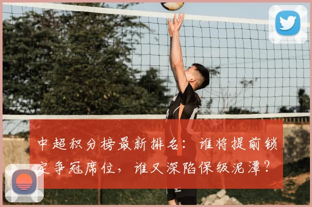 中超积分榜最新排名:谁将提前锁定争冠席位,谁又深陷保级泥潭?